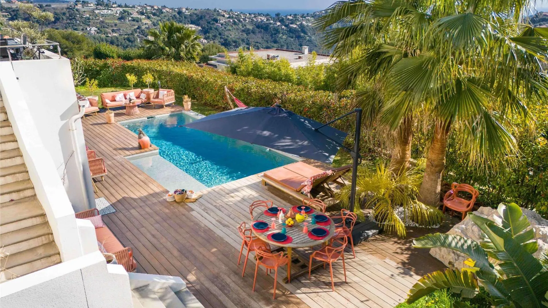 Deluxe Room With Garden Pool And Sea View Nice Holiday home